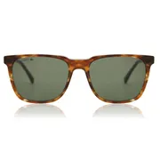 Lacoste L910S 218, Tortoiseshell frame, Green lenses, view 1
