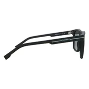 Lacoste L959S 002, Black frame, Dark Grey lenses, view 3
