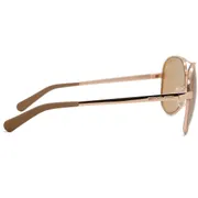 Michael Kors MK5004 CHELSEA 1017R1, Brown frame, Rose Gold Flash Mirror lenses, view 3