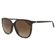 Michael Kors MK2137U ANAHEIM 300613, Tortoiseshell frame, Gradient Brown lenses, view 2