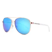 Michael Kors MK5007 HVAR 104525, Gold frame, Blue Mirror lenses, view 2