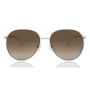 Michael Kors MK1128J EMPIRE Polarized 123313, Gold frame, Gradient Brown Polarized lenses, view 1