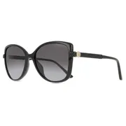 Michael Kors MK2181U MALTA 30058G, Black frame, Gradient Grey lenses, view 2