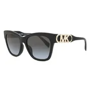 Michael Kors MK2182U EMPIRE SQUARE Polarized 30058G, Black frame, Gradient Grey Polarized lenses, view 2