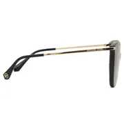 Michael Kors MK2184U DUPONT 30058G, Black frame, Gradient Grey lenses, view 3