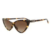 Michael Kors MK2195U HARBOUR ISLAND 300613, Tortoiseshell frame, Gradient Brown lenses, view 2