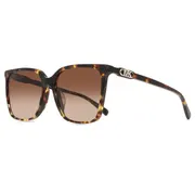 Michael Kors MK2197U CANBERRA 300613, Tortoiseshell frame, Gradient Brown lenses, view 2