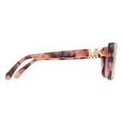 Michael Kors MK2199 ACADIA Polarized 3946F4, Tortoiseshell frame, Gradient Burgundy Polarized lenses, view 3