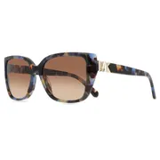 Michael Kors MK2199 ACADIA 395213, Tortoiseshell frame, Gradient Brown lenses, view 2