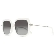 Michael Kors MK2247U QUOGUE 31008G, White frame, Gradient Grey lenses, view 2