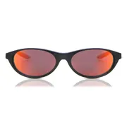 Nike RETRO M DV6954 010, Black frame, Red Mirror lenses, view 1