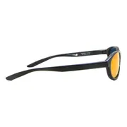 Nike RETRO M DV6954 010, Black frame, Red Mirror lenses, view 3