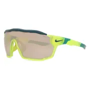Nike SHOW X RUSH E DZ7369 702, Yellow frame, Silver Flash Mirror lenses, view 2