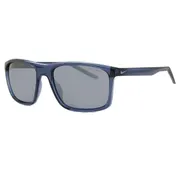 Nike FIRE L P FD1819 Polarized 434, Blue frame, Silver lenses, view 2