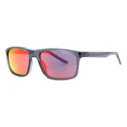 Nike FIRE P FD1818 Polarized 021, Grey frame, Red Flash Mirror lenses, view 2