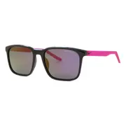 Nike RAVE P FD1849 Polarized 010, Black frame, Pink Flash Mirror lenses, view 2