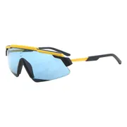 Nike MARQUEE FN0301 845, Yellow frame, Teal Blue lenses, view 2