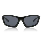 Nike BRAZER FV2400 010, Black frame, Dark Grey lenses, view 1