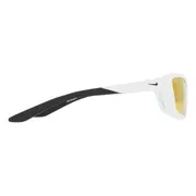 Nike BRAZER M FV2401 100, White frame, Orange Red Mirror lenses, view 3