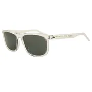 Nike EMBAR P FV2409 Polarized 900, Clear frame, Dark Green lenses, view 2