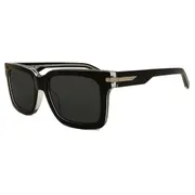 Nike CRESCENT I EV24017 010, Black frame, Dark Grey lenses, view 2