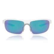Nike WINDTRACK RUN EV24003 902, White frame, Green Mirror lenses, view 1