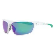 Nike WINDTRACK RUN EV24003 902, White frame, Green Mirror lenses, view 2