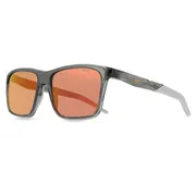 Nike RADEON BYTE IO0103X 084, Clear frame, Orange Mirror lenses, view 2