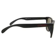 Oakley OO9245 FROGSKIN Asian Fit 924563, Black frame, Prizm Ruby lenses, view 3