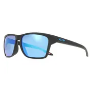 Oakley OO9448F SYLAS Asian Fit Polarized 944804, Black frame, Prizm™ Sapphire Blue lenses, view 2