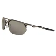 Oakley OO4145 WIRE TAP 2.0 414502, Grey frame, Prizm™ Black Mirror lenses, view 2