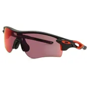 Oakley OO9206 RADORLOCK PATH Asian Fit 920637, Black frame, Red lenses, view 2