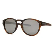 Oakley OO9265 LATCH 926522, Tortoiseshell frame, Prizm™ Black Mirror lenses, view 2