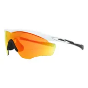 Oakley OO9343 M2 FRAME XL 934305, White frame, Red lenses, view 2