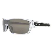 Oakley OO9307 TURBINE ROTOR Polarized 930716, Clear frame, Dark Grey lenses, view 2