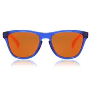 Oakley OJ9009 FROGSKINS XXS Kids 900906, Blue frame, Prizm™ Ruby Red Mirror lenses, view 1