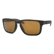 Oakley OO9417 HOLBROOK XL Polarized 941706, Grey frame, Prizm™ Tungsten Brown Mirror lenses, view 2
