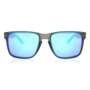 Oakley OO9417 HOLBROOK XL Polarized 941709, Grey frame, Prizm™ Sapphire Blue Mirror lenses, view 1