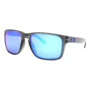Oakley OO9417 HOLBROOK XL Polarized 941709, Grey frame, Prizm™ Sapphire Blue Mirror lenses, view 2