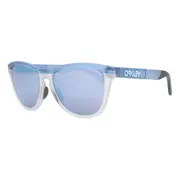 Oakley OO9284 FROGSKINS RANGE Polarized 928409, Blue frame, Prizm™ Deep Water Blue Mirror lenses, view 2
