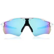 Oakley OO9208 RADAR EV PATH 920857, White frame, Prizm Sapphire/Blue lenses, view 1