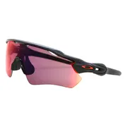 Oakley OO9208 RADAR EV PATH 920846, Black frame, Prizm Road/Red lenses, view 2