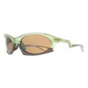 Oakley OO9437 PLANTARIS 943703, Green frame, Prizm™ Tungsten Brown Mirror lenses, view 2