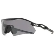 Oakley OO9495D RADAR PLATE Asian Fit Polarized 949501, Black frame, Prizm Black Mirror Polarized lenses, view 2