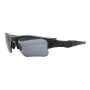 Oakley OO9009 FLAK JACKET XLJ Polarized 11-435, Black frame, Grey lenses, view 2