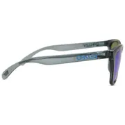 Oakley OO9013 FROGSKINS Polarized 9013F6, Clear frame, Prizm™ Sapphire Blue Mirror lenses, view 3