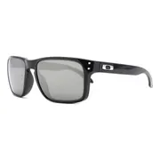 Oakley OO9102 HOLBROOK 9102E1, Black frame, Prizm Grey W/ Dark Grey Iridium lenses, view 2