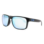 Oakley OO9102 HOLBROOK Polarized 9102C1, Black frame, Prizm™ Deep Water Blue lenses, view 2