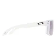 Oakley OO9102 HOLBROOK 9102AO, Clear frame, Prizm Ardesia Purple lenses, view 3