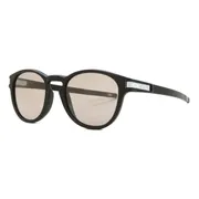 Oakley OO9349 LATCH Asian Fit 934951, Black frame, Prizm™ Slate Purple lenses, view 2
